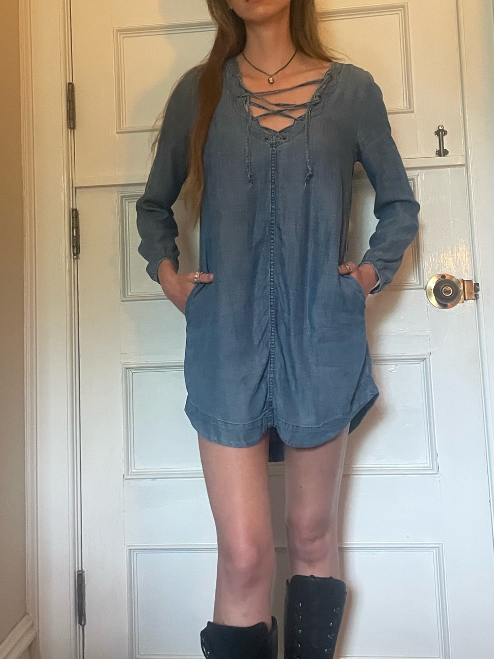 Denim / Jean Material Dress
